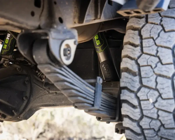 IM2.5 Monotube Shock Absorber Dirt Shield on Toyota LandCruiser 79 Series - IRONMAN 4X4 IM2.5 Monotube Shock Absorber Dirt Shield on Toyota LandCruiser 79 Series - IRONMAN 4X4