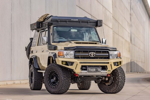 WebReady Raid Bull Bar to suit 70 Series Landcruiser 1