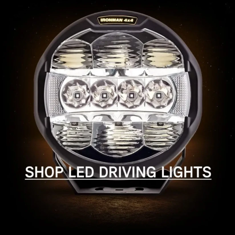 Ironman 4x4 Shop LED driving lights